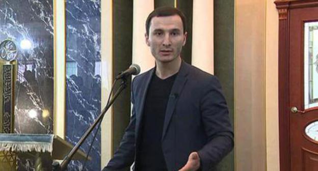 Bagaudin Khautiev. Screenshot from Buro Magas video: https://www.youtube.com/watch?v=xD7P3tYkC4E Bagaudin Khautiev. Screenshot from Buro Magas video: https://www.youtube.com/watch?v=xD7P3tYkC4E