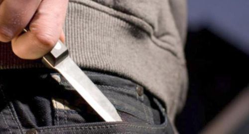 A knife. Press service of Russia's Federal Investigative Committee http://dagestan.sledcom.ru/news/item/1220351/ A knife. Press service of Russia's Federal Investigative Committee http://dagestan.sledcom.ru/news/item/1220351/