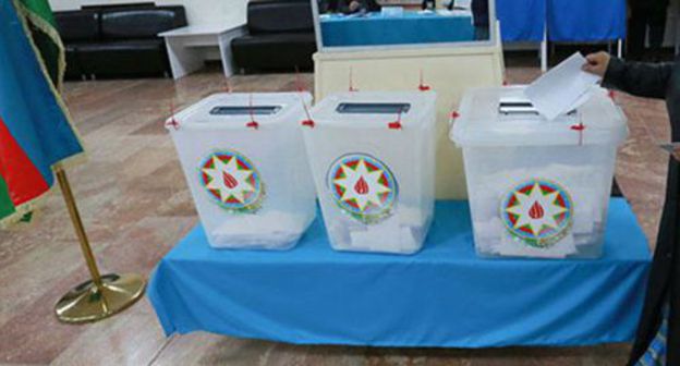 A polling station at the elections in Azerbaijan. Photo by Aziz Karimov for the "Caucasian Knot" A polling station at the elections in Azerbaijan. Photo by Aziz Karimov for the "Caucasian Knot"