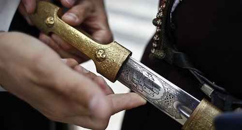 A dagger. Photo: REUTERS/Maxim Shemetov A dagger. Photo: REUTERS/Maxim Shemetov