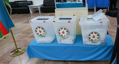 A polling station at the elections in Azerbaijan. Photo by Aziz Karimov for the "Caucasian Knot" A polling station at the elections in Azerbaijan. Photo by Aziz Karimov for the "Caucasian Knot"