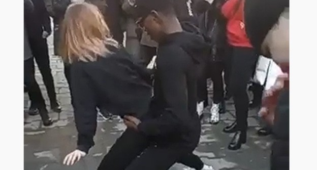 Students dancing in Vladikavkaz. Screenshot from video posted by RIA Region Online: https://www.youtube.com/watch?v=T104cBjFTc4&feature=emb_logo Students dancing in Vladikavkaz. Screenshot from video posted by RIA Region Online: https://www.youtube.com/watch?v=T104cBjFTc4&feature=emb_logo