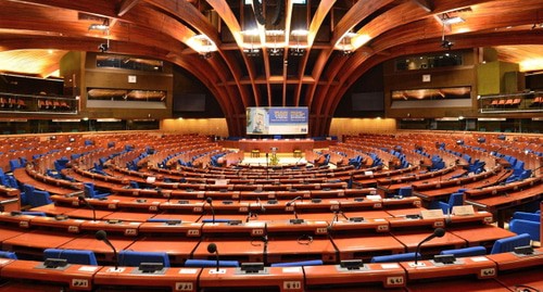 PACE conference room. Photo: Adrian Grycuk, https://commons.wikimedia.org/w/index.php?curid=36038403 PACE conference room. Photo: Adrian Grycuk, https://commons.wikimedia.org/w/index.php?curid=36038403