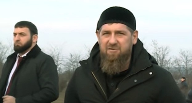 Ramzan Kadyrov. Screenshot from video posted by the "Grozny" ChGTRK, https://www.youtube.com/watch?v=Wuo-YxS6U6A Ramzan Kadyrov. Screenshot from video posted by the "Grozny" ChGTRK, https://www.youtube.com/watch?v=Wuo-YxS6U6A