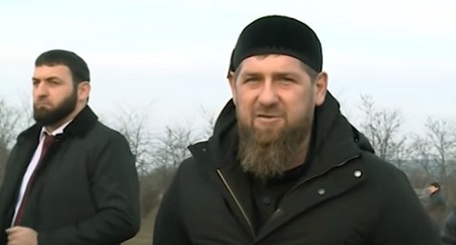 Ramzan Kadyrov. Screenshot from video posted by the "Grozny" ChGTRK, https://www.youtube.com/watch?v=Wuo-YxS6U6A Ramzan Kadyrov. Screenshot from video posted by the "Grozny" ChGTRK, https://www.youtube.com/watch?v=Wuo-YxS6U6A