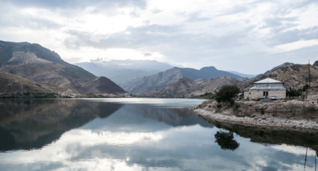 Water storage reservoir in Matagis. Photo: Mary Agakhanyan /"Sekret firmy", https://cont.ws Water storage reservoir in Matagis. Photo: Mary Agakhanyan /"Sekret firmy", https://cont.ws