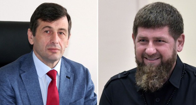 Idris Baisultanov, Ramzan Kadyrov. Photo: chechnya.gov.ru, Reuters. Collage made by the Caucasian Knot Idris Baisultanov, Ramzan Kadyrov. Photo: chechnya.gov.ru, Reuters. Collage made by the Caucasian Knot