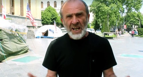 Malkhaz Machalikashvili, uncle of Moris Machalikashvili. Screenshot from video posted at 'Kavkaz.Realii' Channel, https://www.youtube.com/watch?v=Iv5tQwBZMwc Malkhaz Machalikashvili, uncle of Moris Machalikashvili. Screenshot from video posted at 'Kavkaz.Realii' Channel, https://www.youtube.com/watch?v=Iv5tQwBZMwc