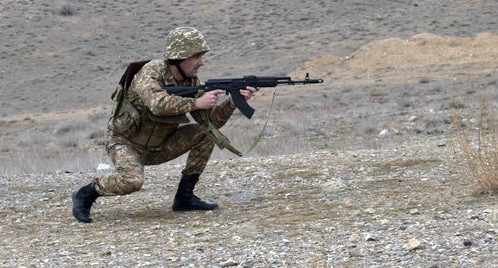 Armenian soldier. Photo: press service of the Ministry of Defence of Armenia, http://www.mil.am Armenian soldier. Photo: press service of the Ministry of Defence of Armenia, http://www.mil.am