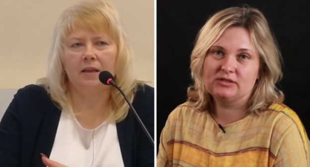 Marina Dubrovina (left) and Elena Milashina. Collage made by the Caucasian Knot using screenshots from videos: https://youtu.be/Tike0SC4rgw и https://youtu.be/GL0PmG9ZdGY Marina Dubrovina (left) and Elena Milashina. Collage made by the Caucasian Knot using screenshots from videos: https://youtu.be/Tike0SC4rgw и https://youtu.be/GL0PmG9ZdGY