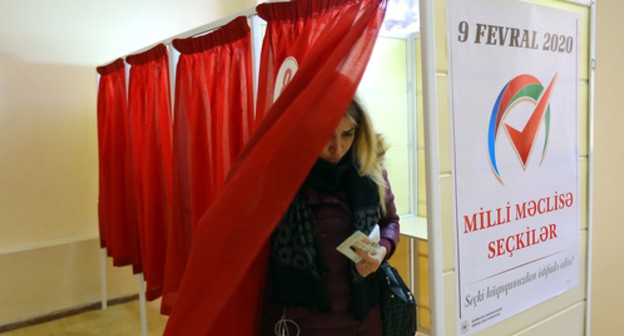 During the vote at the parliamentary elections in Azerbaijan. Photo by Aziz Karimov for the "Caucasian Knot" During the vote at the parliamentary elections in Azerbaijan. Photo by Aziz Karimov for the "Caucasian Knot"
