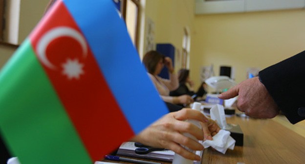 At a polling station in Baku. February 9, 2020. Photo by Aziz Karimov for the "Caucasian Knot" At a polling station in Baku. February 9, 2020. Photo by Aziz Karimov for the "Caucasian Knot"