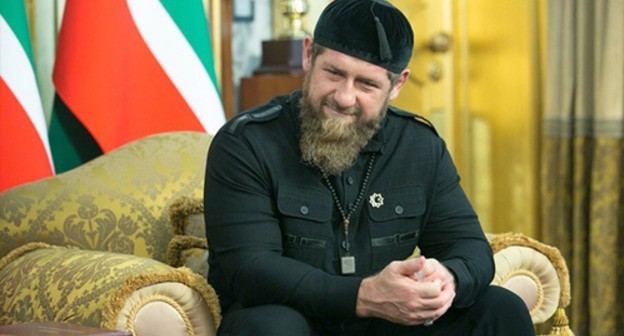 Ramzan Kadyrov. Screenshot of the video by the Grozny TV channel https://grozny.tv/news.php?id=36506 Ramzan Kadyrov. Screenshot of the video by the Grozny TV channel https://grozny.tv/news.php?id=36506