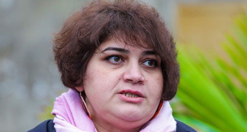 Khadija Ismayilova. Photo by Aziz Karimov for the "Caucasian Knot" Khadija Ismayilova. Photo by Aziz Karimov for the "Caucasian Knot"