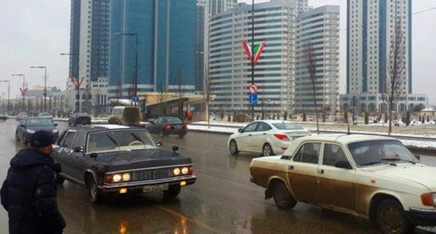 Grozny. Photo https://ru.wikipedia.org/wiki/Грозный Grozny. Photo https://ru.wikipedia.org/wiki/Грозный