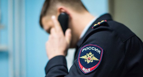A police officer. Photo © Yelena Sineok, Yuga.ru A police officer. Photo © Yelena Sineok, Yuga.ru