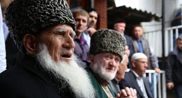 Ingush elders. Photo by Tatiana Gantimurova for the Caucasian Knot Ingush elders. Photo by Tatiana Gantimurova for the Caucasian Knot