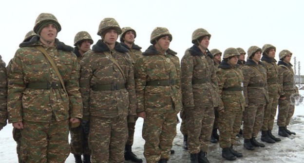Armenian soldiers. Photo: press service of the Ministry of Defence of Armenia, http://www.mil.am Armenian soldiers. Photo: press service of the Ministry of Defence of Armenia, http://www.mil.am