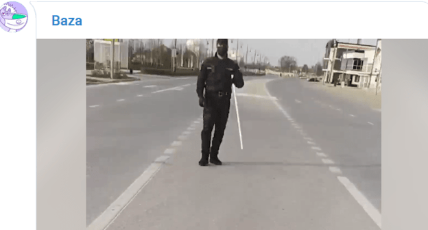 Screenshot from video posted by Baza Telegram Channel: https://t.me/bazabazon/3284 Screenshot from video posted by Baza Telegram Channel: https://t.me/bazabazon/3284