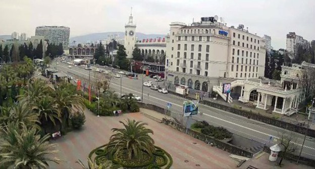Desolate streets of Sochi during quarantine. Photo by Svetlana Kravchenko for the Caucasian Knot Desolate streets of Sochi during quarantine. Photo by Svetlana Kravchenko for the Caucasian Knot
