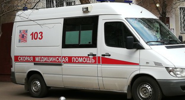 Ambulance. Photo by Nina Tumanova for the "Caucasian Knot" Ambulance. Photo by Nina Tumanova for the "Caucasian Knot"