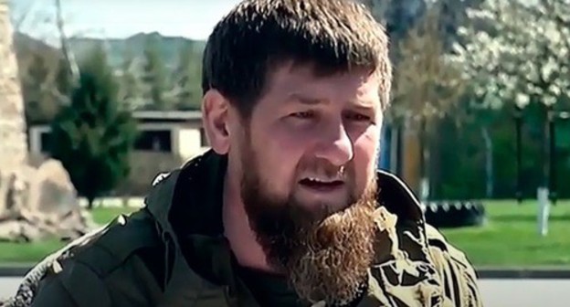 Ramzan Kadyrov. Screenshot from video posted by ChGTRK 'Grozny', https://www.youtube.com/watch?time_continue=8&v=vz5uSD2Z_2Y&feature=emb_logo. Ramzan Kadyrov. Screenshot from video posted by ChGTRK 'Grozny', https://www.youtube.com/watch?time_continue=8&v=vz5uSD2Z_2Y&feature=emb_logo.
