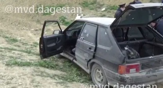 At the place of a shootout in Dagestan. Screenshot: https://05.xn--b1aew.xn--p1ai/news/item/19995126 At the place of a shootout in Dagestan. Screenshot: https://05.xn--b1aew.xn--p1ai/news/item/19995126