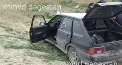 At the place of a shootout in Dagestan. Screenshot: https://05.xn--b1aew.xn--p1ai/news/item/19995126 At the place of a shootout in Dagestan. Screenshot: https://05.xn--b1aew.xn--p1ai/news/item/19995126