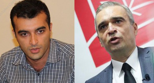 Ilgar Mamedov (on the right) and Rasul Jafarov. Collage by the "Caucasian Knot". Photos by Aziz Karimov https://www.meydan.tv/ Ilgar Mamedov (on the right) and Rasul Jafarov. Collage by the "Caucasian Knot". Photos by Aziz Karimov https://www.meydan.tv/