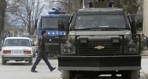 Police vehicles, Azerbaijan. Photo: REUTERS/David Mdzinarishvili Police vehicles, Azerbaijan. Photo: REUTERS/David Mdzinarishvili
