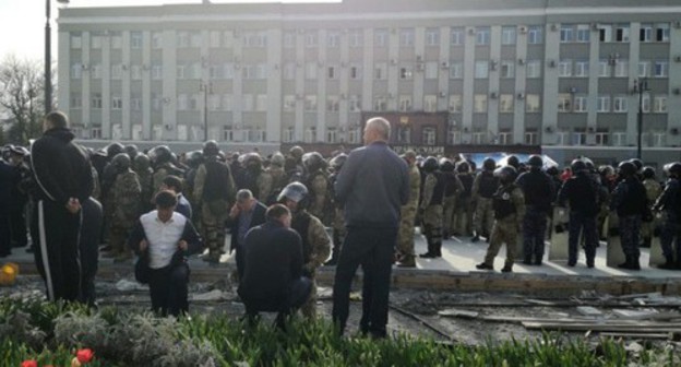 Rally in Vladikavkaz, April 20, 2020. Photo by Emma Marzoeva for the Caucasian Knot Rally in Vladikavkaz, April 20, 2020. Photo by Emma Marzoeva for the Caucasian Knot