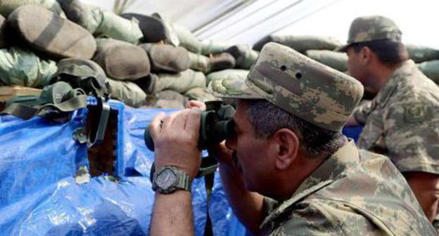 Minister of Defence of Azerbaijan at the frontline. Photo: https://mod.gov.az/ru/foto-arhiv-045/ Minister of Defence of Azerbaijan at the frontline. Photo: https://mod.gov.az/ru/foto-arhiv-045/