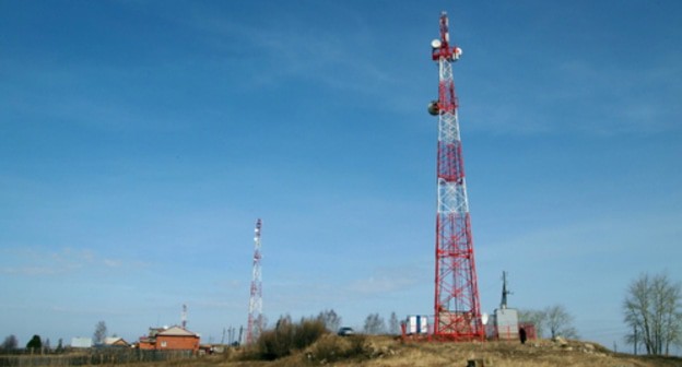 A GSM tower. Photo: NPO 'Techvodpolimer', https://tvpolimer.ru/products/podemnye-ustrojstva-i-metallokonstrukcii/vyshki-sotovoj-svyazi-v-tom-chisle/attachment/vyshki-sotovoj-svjazi-proizvodstvo-6/ A GSM tower. Photo: NPO 'Techvodpolimer', https://tvpolimer.ru/products/podemnye-ustrojstva-i-metallokonstrukcii/vyshki-sotovoj-svyazi-v-tom-chisle/attachment/vyshki-sotovoj-svjazi-proizvodstvo-6/