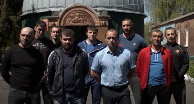 Relatives of Vadim Cheldiev. Screenshot from video posted by Soslan Zaseev at: https://www.youtube.com/watch?v=rqAsSuIr1SU&has_verified=1 Relatives of Vadim Cheldiev. Screenshot from video posted by Soslan Zaseev at: https://www.youtube.com/watch?v=rqAsSuIr1SU&has_verified=1