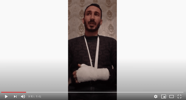 Djalil Zabidov. Screenshot of the video posted at the Azad AzTv YouTube channel https://www.youtube.com/watch?v=ILZeHHC25R0 Djalil Zabidov. Screenshot of the video posted at the Azad AzTv YouTube channel https://www.youtube.com/watch?v=ILZeHHC25R0