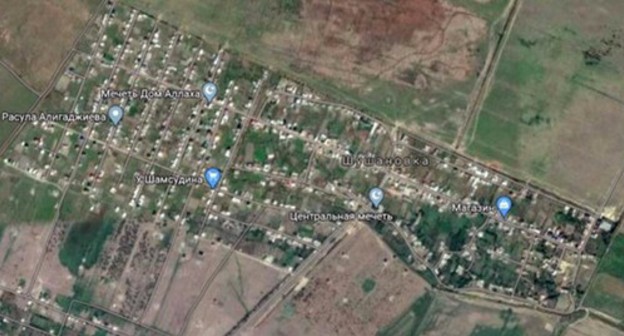 Village of Shushanovka (Dagestan) on Google map Village of Shushanovka (Dagestan) on Google map