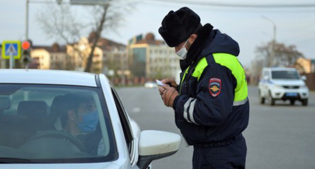 The identity check in Grozny. Photo: REUTERS/Ramzan Musaev The identity check in Grozny. Photo: REUTERS/Ramzan Musaev