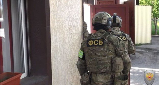 FSB officers during the special operation held in Ingushetia on May 30, 2020. Photo by the press service of the Russian National Antiterrorist Committee (NAC) FSB officers during the special operation held in Ingushetia on May 30, 2020. Photo by the press service of the Russian National Antiterrorist Committee (NAC)