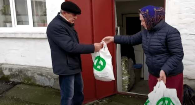 Screenshot of the report "Akhmat-Haji Kadyrov Foundation has organized large-scale charity event", https://youtu.be/had09ll1aGI Screenshot of the report "Akhmat-Haji Kadyrov Foundation has organized large-scale charity event", https://youtu.be/had09ll1aGI