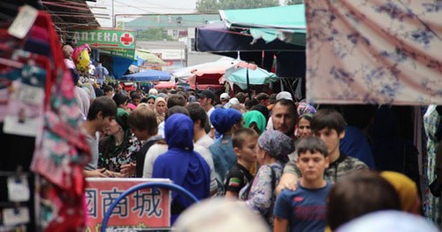 The Berkat market in Grozny. Photo by Magomed Magomedov for the "Caucasian Knot" The Berkat market in Grozny. Photo by Magomed Magomedov for the "Caucasian Knot"