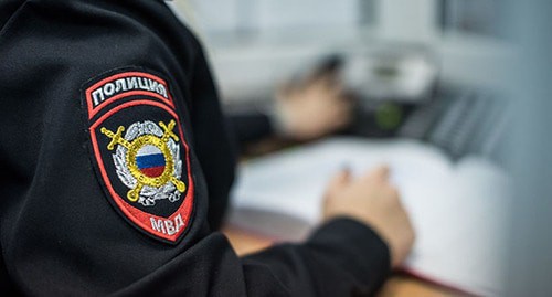 A policeman. Photo: Elena Sineok, Yuga.ru A policeman. Photo: Elena Sineok, Yuga.ru
