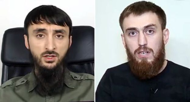 Tumso Abdurakhmanov (left) and Chingiz Akhmadov. Screenshots: https://www.youtube.com/watch?v=KXvI8vIQrZo and https://www.instagram.com/p/B05ghk9oGeE/ Tumso Abdurakhmanov (left) and Chingiz Akhmadov. Screenshots: https://www.youtube.com/watch?v=KXvI8vIQrZo and https://www.instagram.com/p/B05ghk9oGeE/