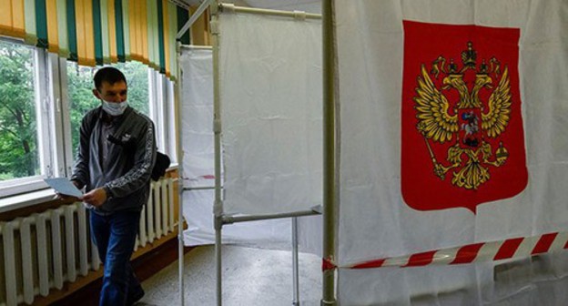 At a polling station. Photo: REUTERS/Yuri Maltsev At a polling station. Photo: REUTERS/Yuri Maltsev