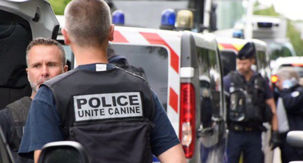 A police operation in Dijon. Photo by the press service of the French police / Twitter A police operation in Dijon. Photo by the press service of the French police / Twitter