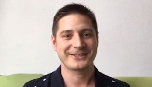 Maxim Lapunov. Screenshot of the video https://tvrain.ru/teleshow/here_and_now/hbo_o_pytkah_geev_v_chechne-511601/ Maxim Lapunov. Screenshot of the video https://tvrain.ru/teleshow/here_and_now/hbo_o_pytkah_geev_v_chechne-511601/