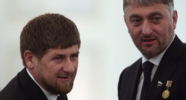 Ramzan Kadyrov (on the left) and his relative, Adam Delimkhanov. Photo REUTERS/Sergei Karpukhin Ramzan Kadyrov (on the left) and his relative, Adam Delimkhanov. Photo REUTERS/Sergei Karpukhin