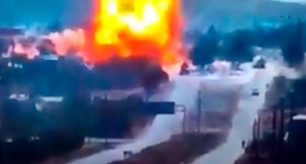 Three fighters of the military police from Ingushetia were injured as a result of the explosion. Screenshot of the video ROSGVARDIA RUSSIA https://www.youtube.com/watch?time_continue=1&v=Xp1SV34RxRQ&feature=emb_logo Three fighters of the military police from Ingushetia were injured as a result of the explosion. Screenshot of the video ROSGVARDIA RUSSIA https://www.youtube.com/watch?time_continue=1&v=Xp1SV34RxRQ&feature=emb_logo