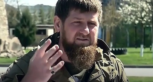Ramzan Kadyrov. Screenshot from video posted by ChGTRK 'Grozny', https://www.youtube.com/watch?v=vz5uSD2Z_2Y&feature=emb_logo Ramzan Kadyrov. Screenshot from video posted by ChGTRK 'Grozny', https://www.youtube.com/watch?v=vz5uSD2Z_2Y&feature=emb_logo