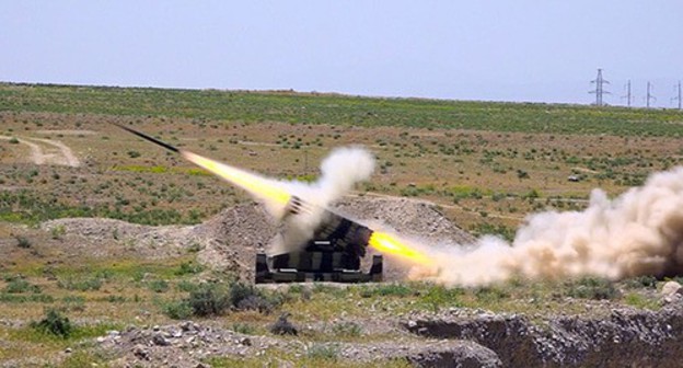 Battle shooting. Photo: press service of the Ministry of Defence of Azerbaijan, https://mod.gov.az/ Battle shooting. Photo: press service of the Ministry of Defence of Azerbaijan, https://mod.gov.az/