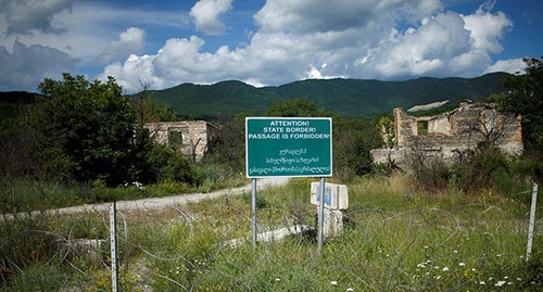 The border between Georgia and South Ossetia. Photo REUTERS/David Mdzinarishvili The border between Georgia and South Ossetia. Photo REUTERS/David Mdzinarishvili